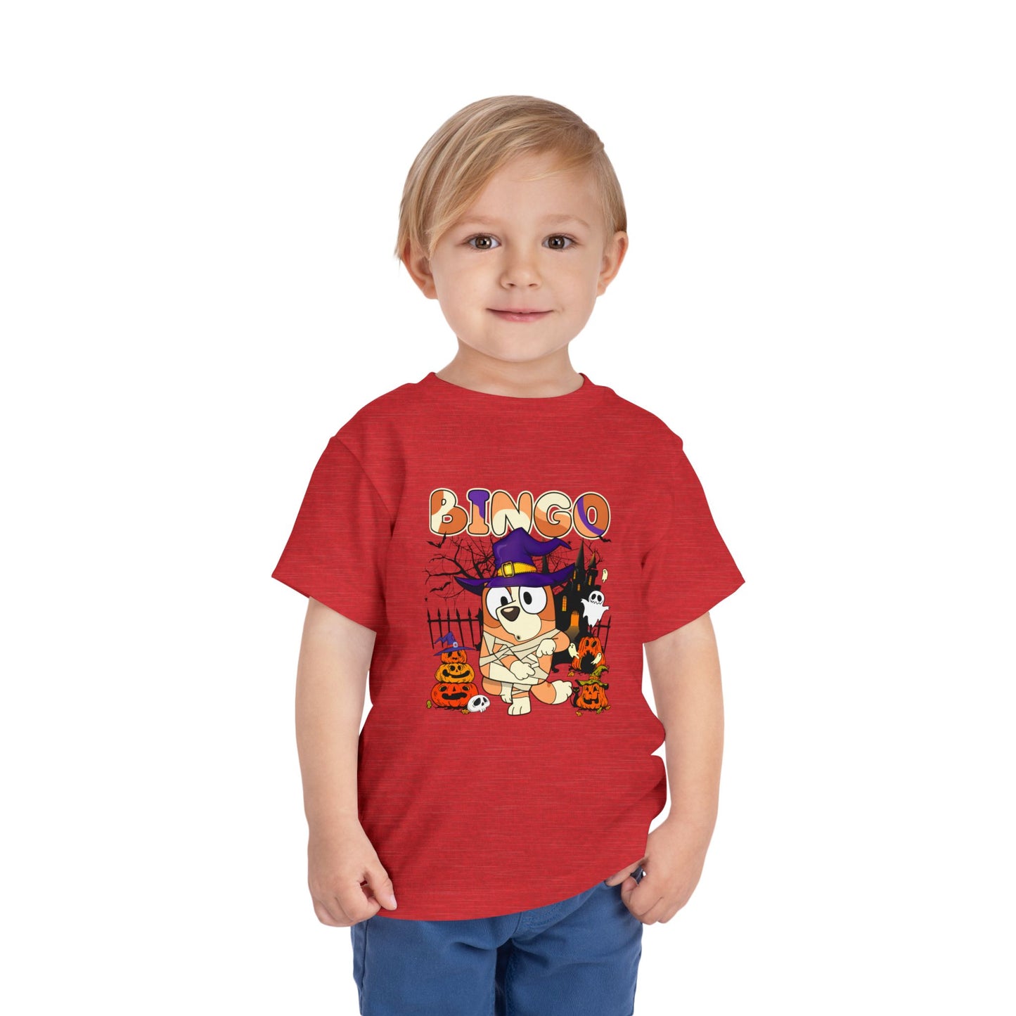 Bingo witch Toddler Short Sleeve Tee