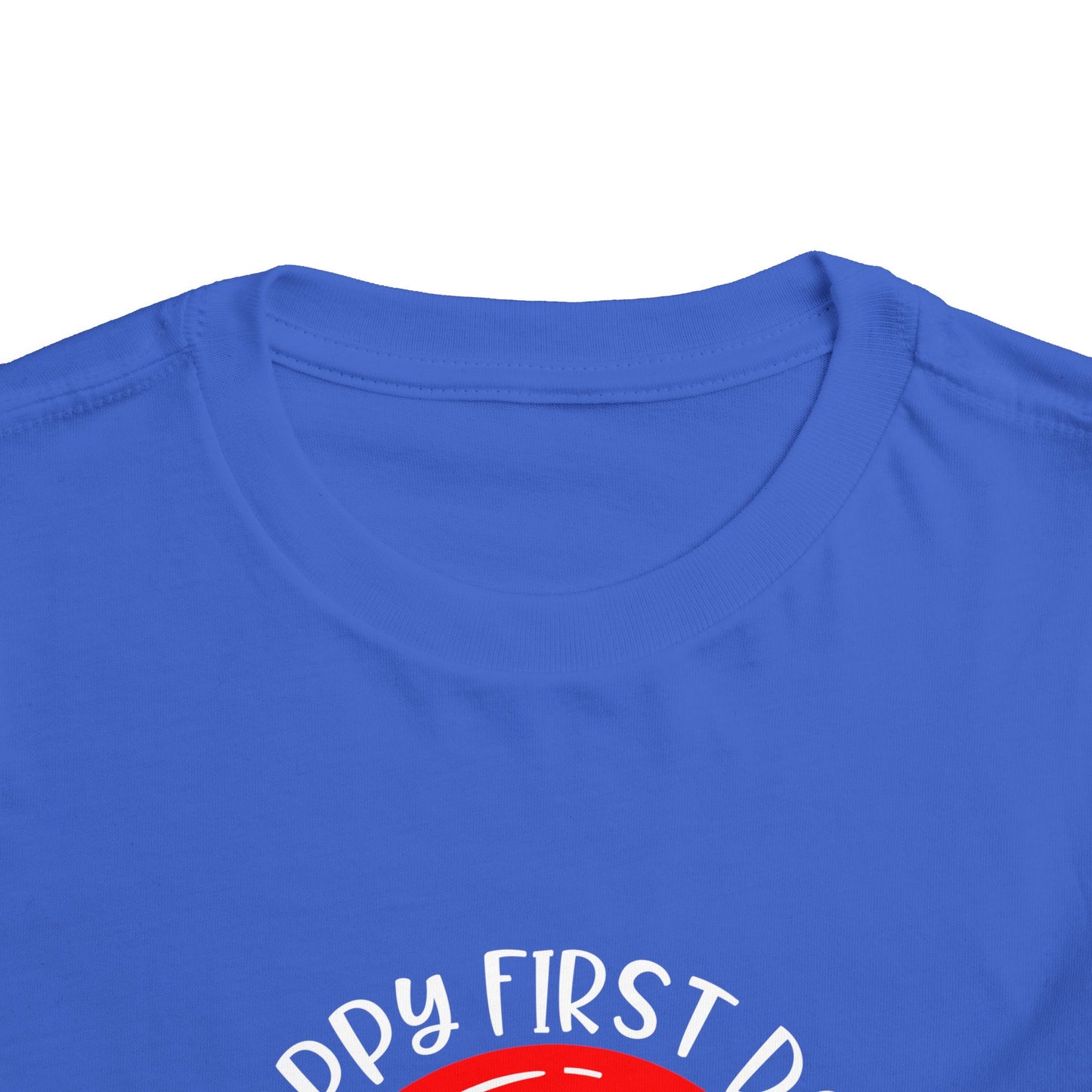 Happy First Day of School Toddler Short Sleeve Tee