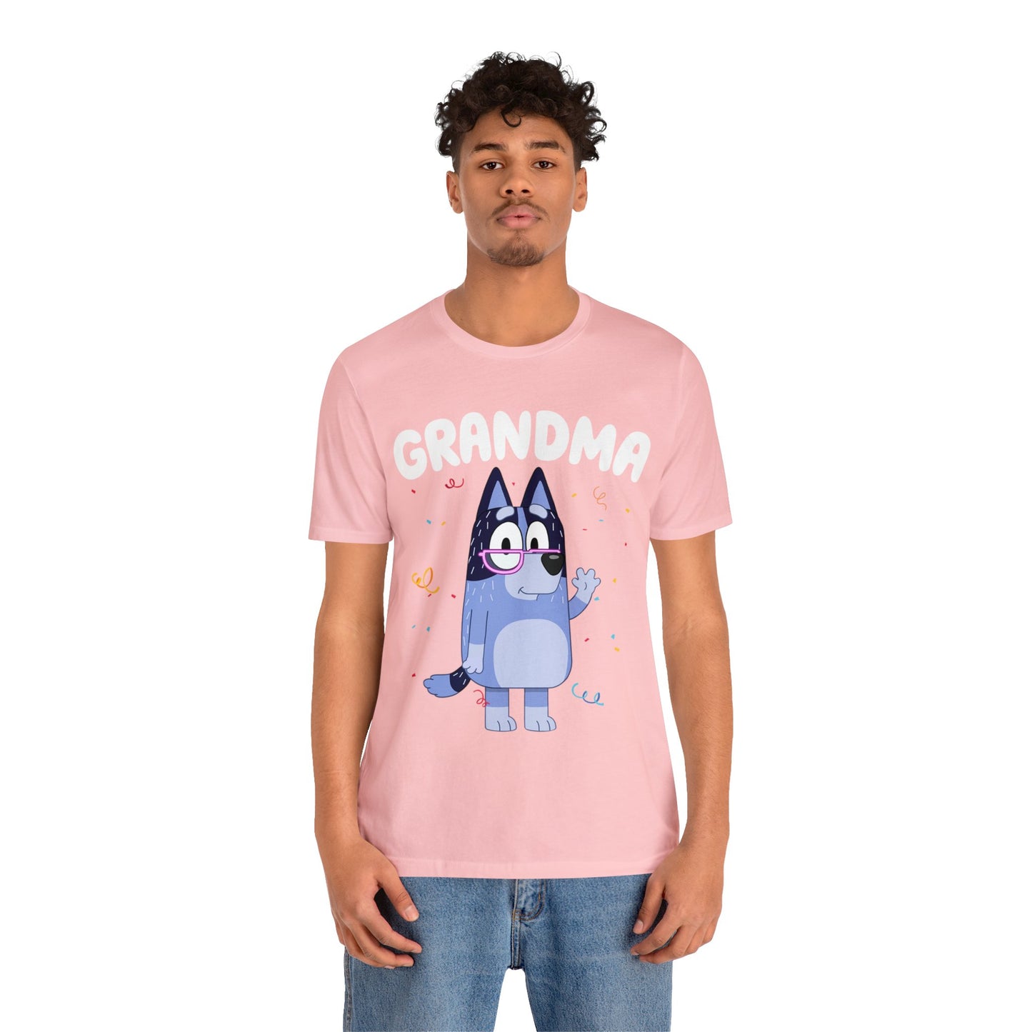 Grandma Bluey Birthday short sleeve Tshirt
