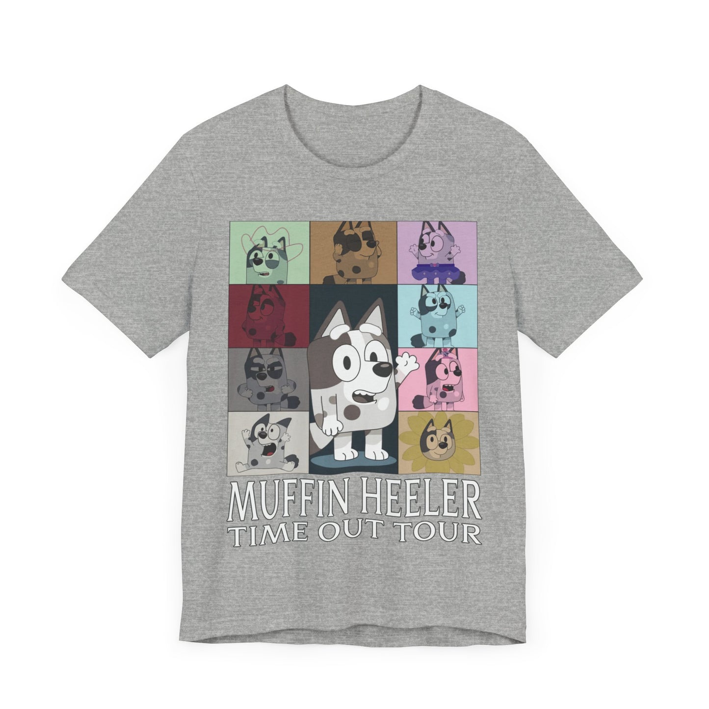 Muffin Heeler Time Out Tour Jersey Short Sleeve Tee