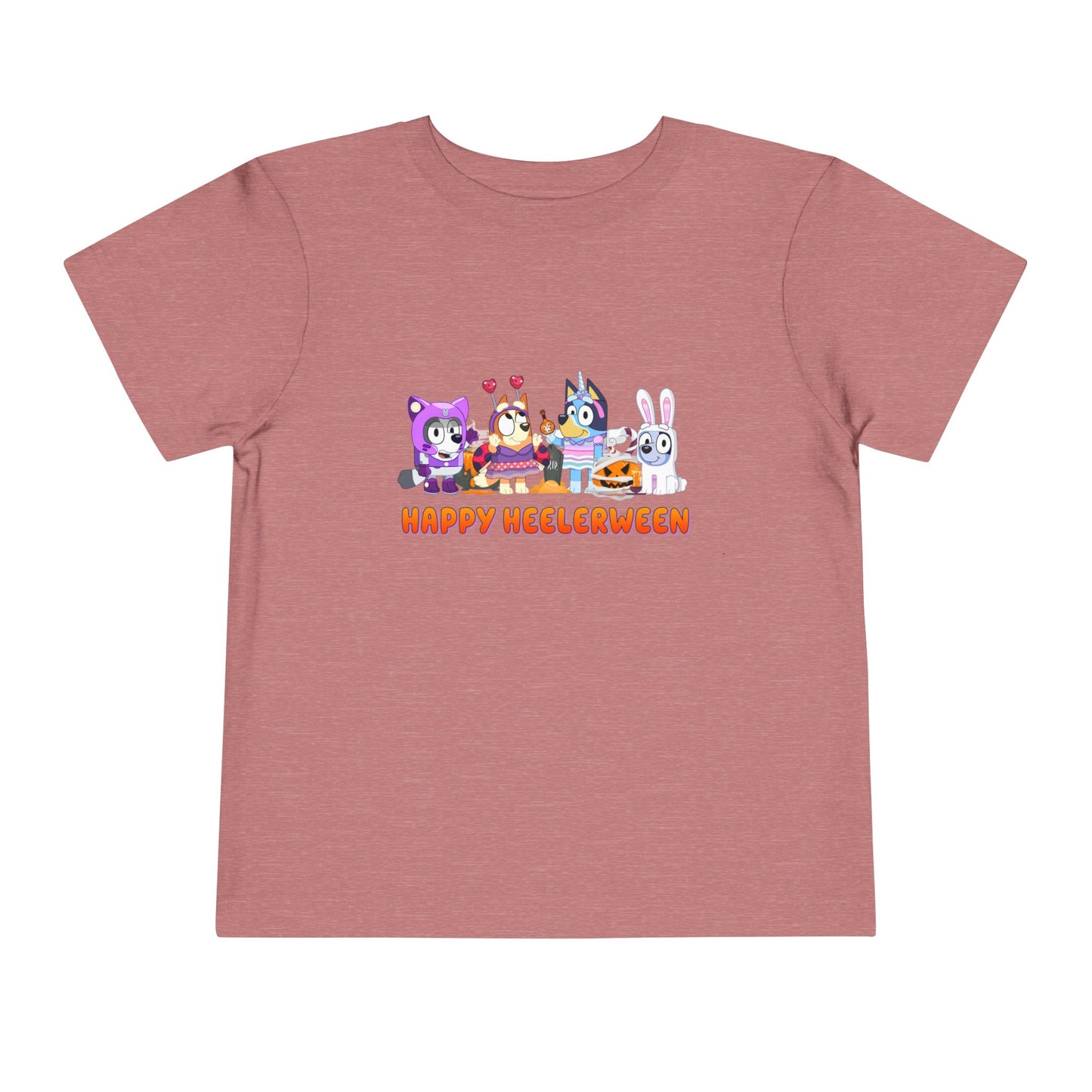 Happy Heelerween Toddler Short Sleeve Tee