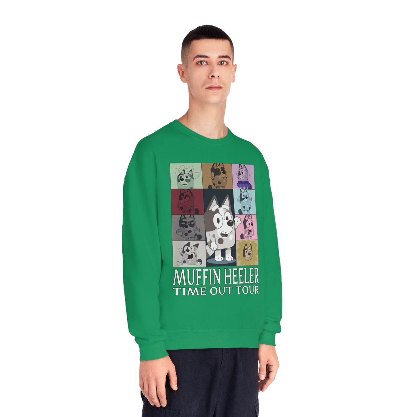 Muffin Heeler Time Out Tour sweatshirt