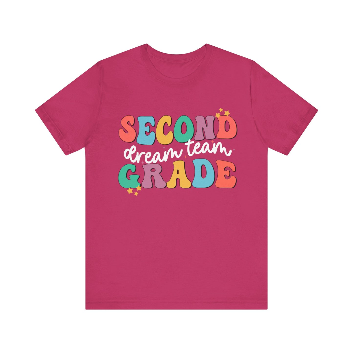 Second Grade Dream Team Jersey Short Sleeve Tee