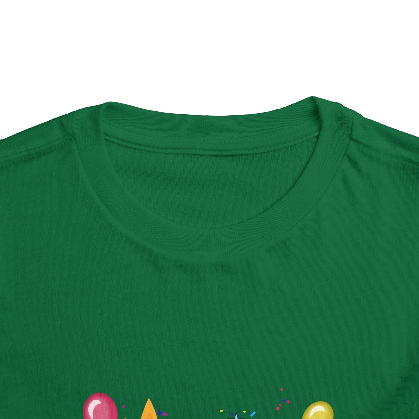 6th Birthday Toddler Short Sleeve Tee