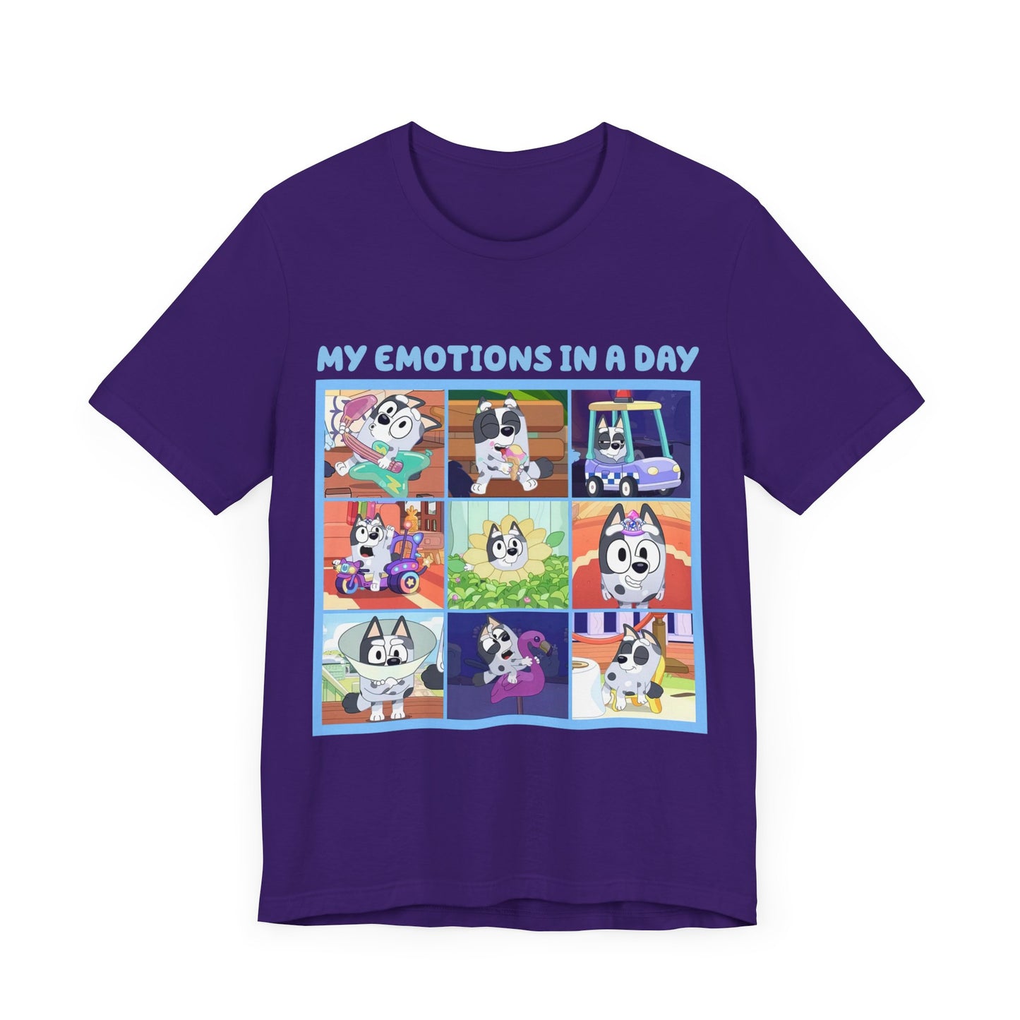 My Emotions in a Day Short Sleeve Tee