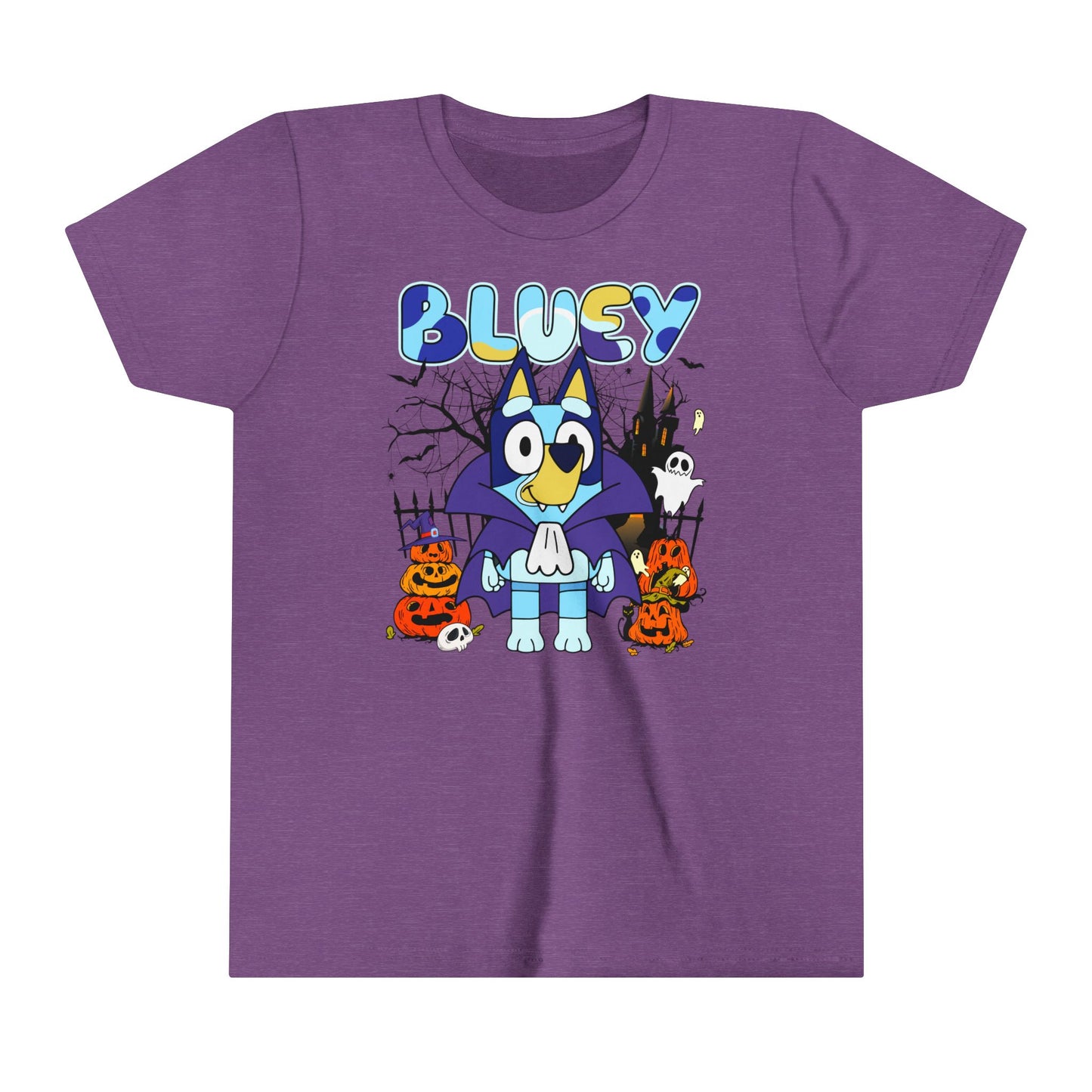 Blue vampire Youth Short Sleeve Tee