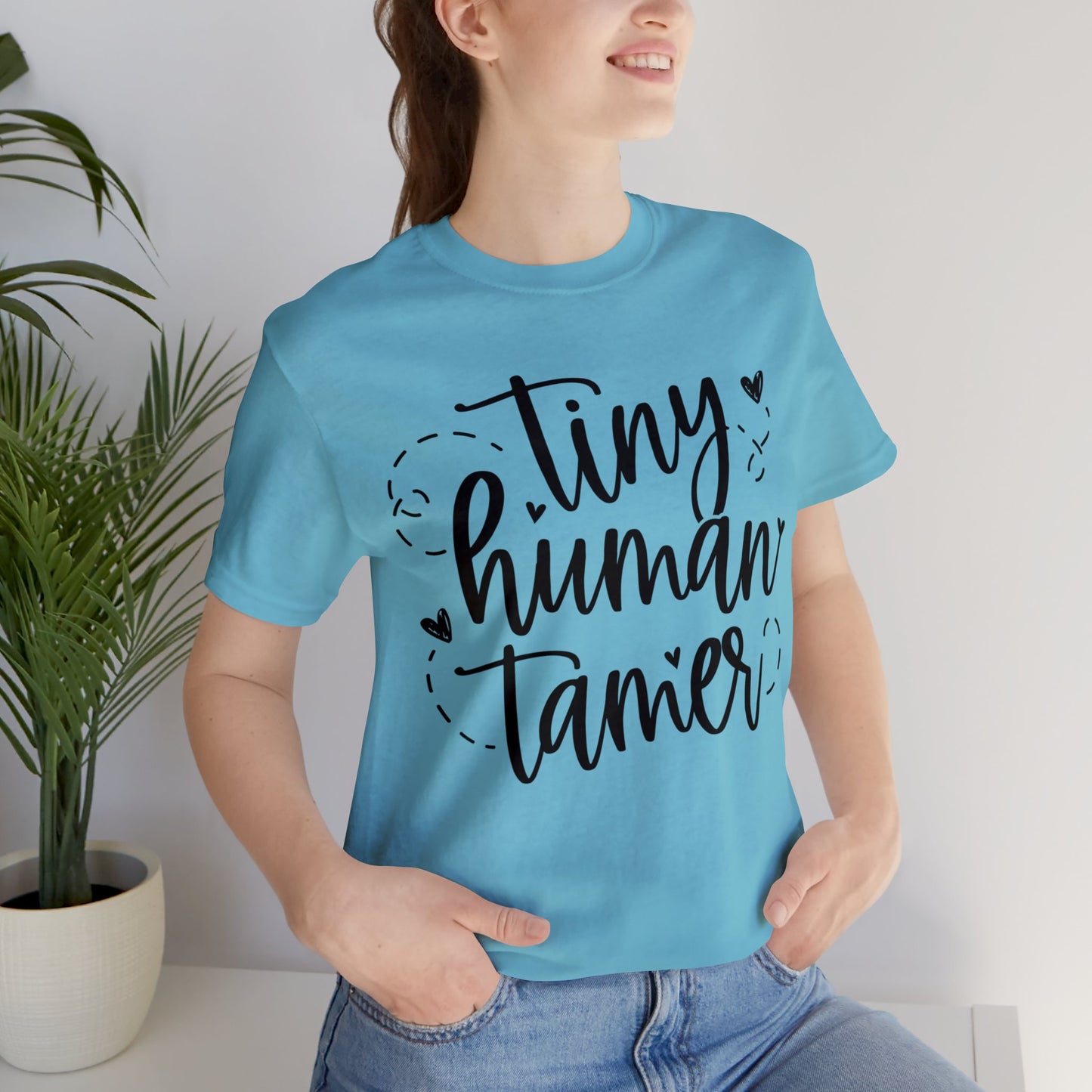Tiny human tamer Short sleeve Tshirt