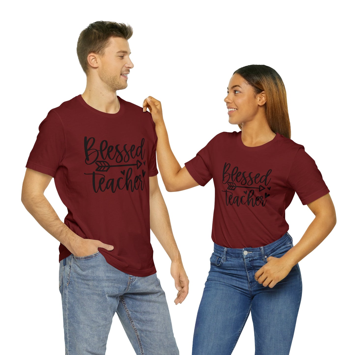 Blessed Teacher Short sleeve Tshirt