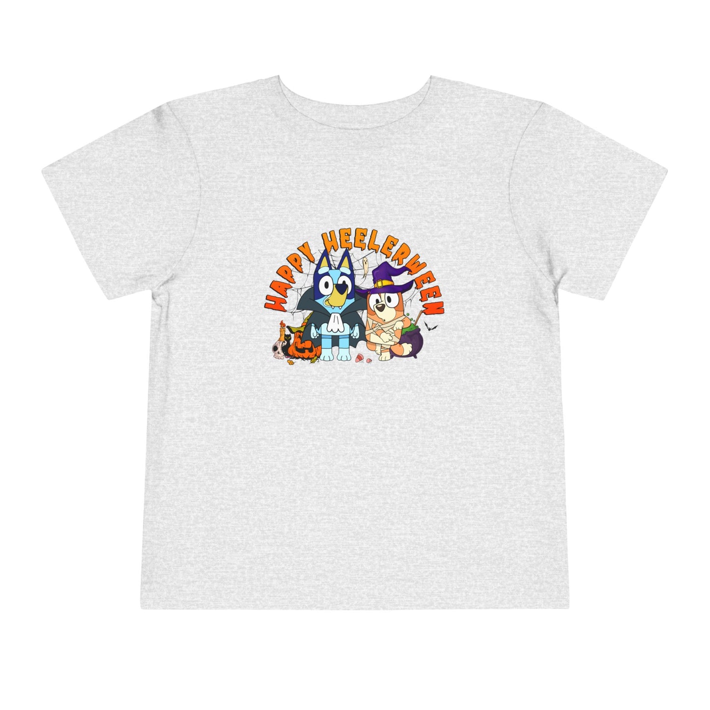 Happy HeelerweenToddler Short Sleeve Tee