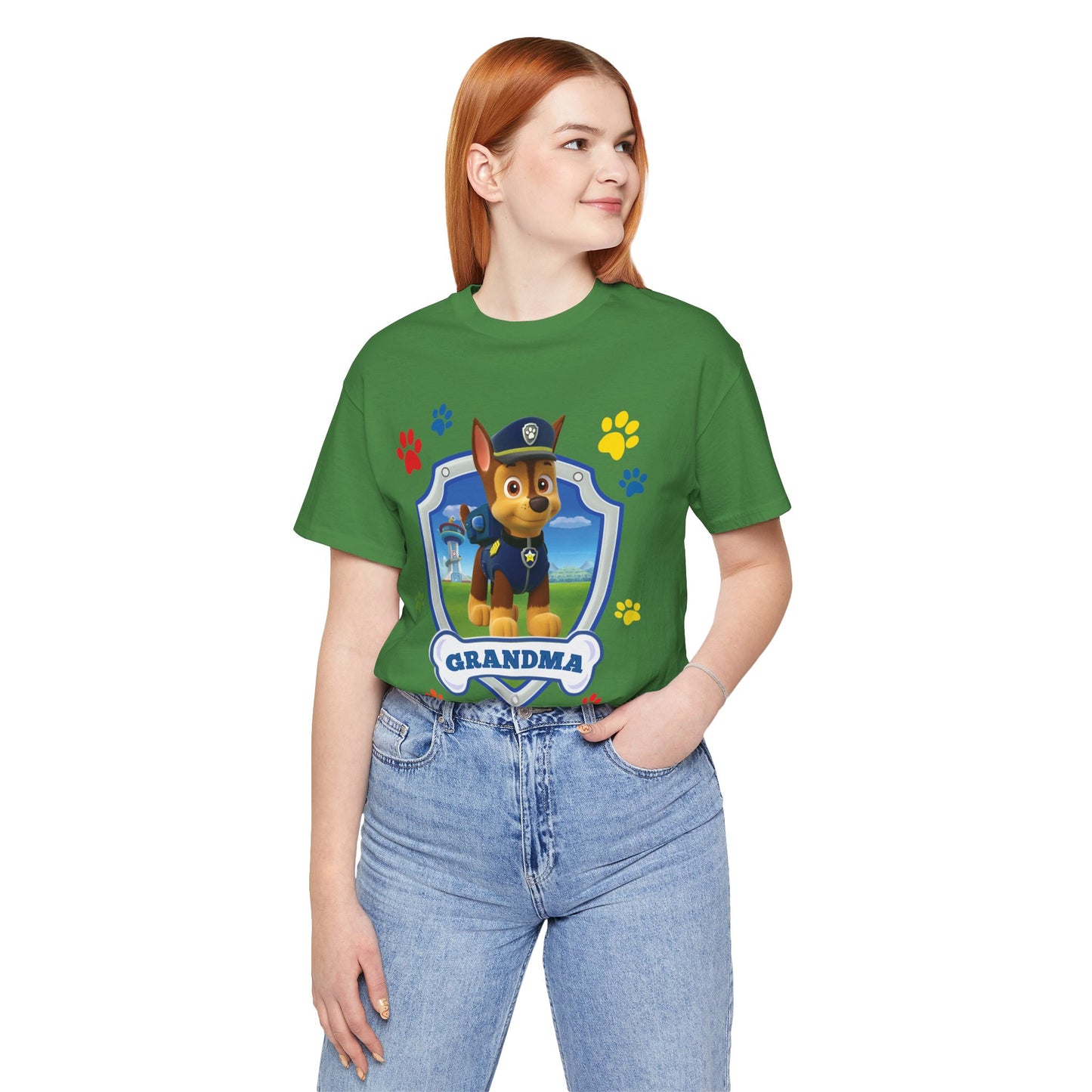 Grandma of the Birthday Boy Jersey Short Sleeve Tee