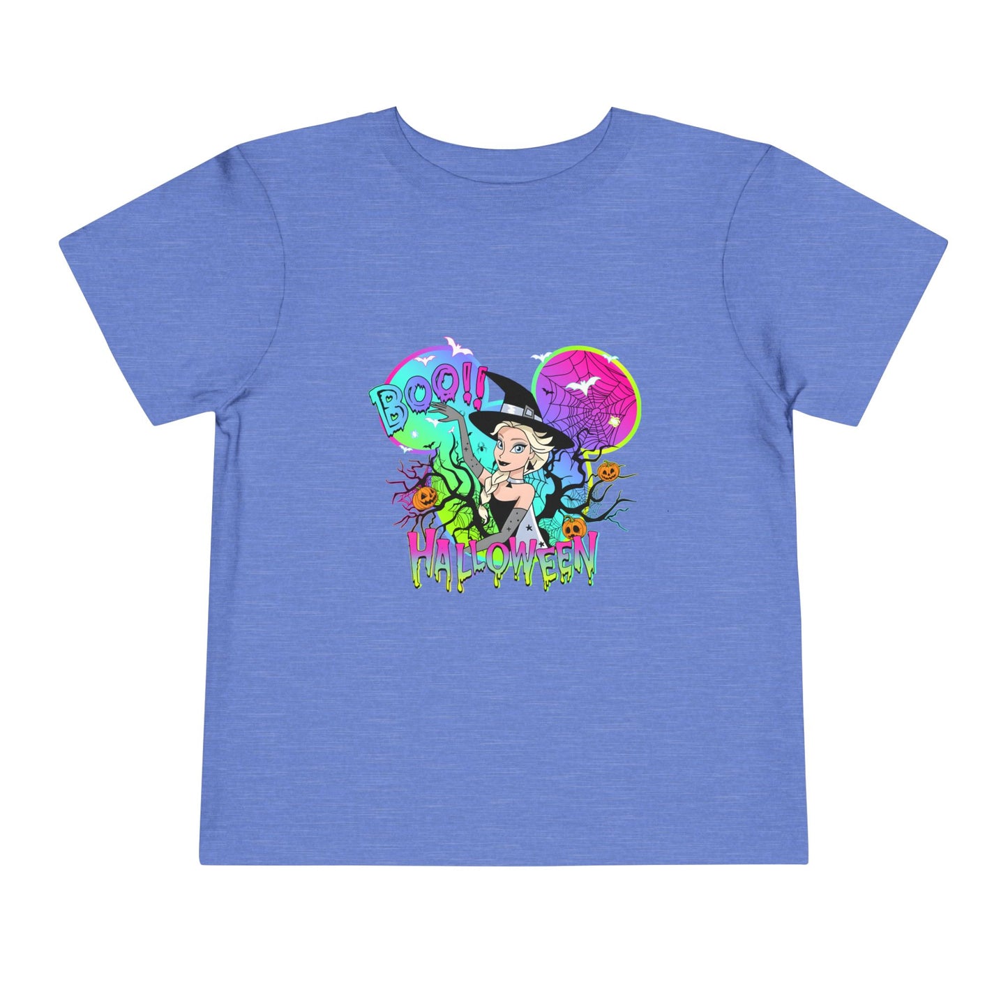 Elsa Boo! Halloween Toddler Short Sleeve Tee