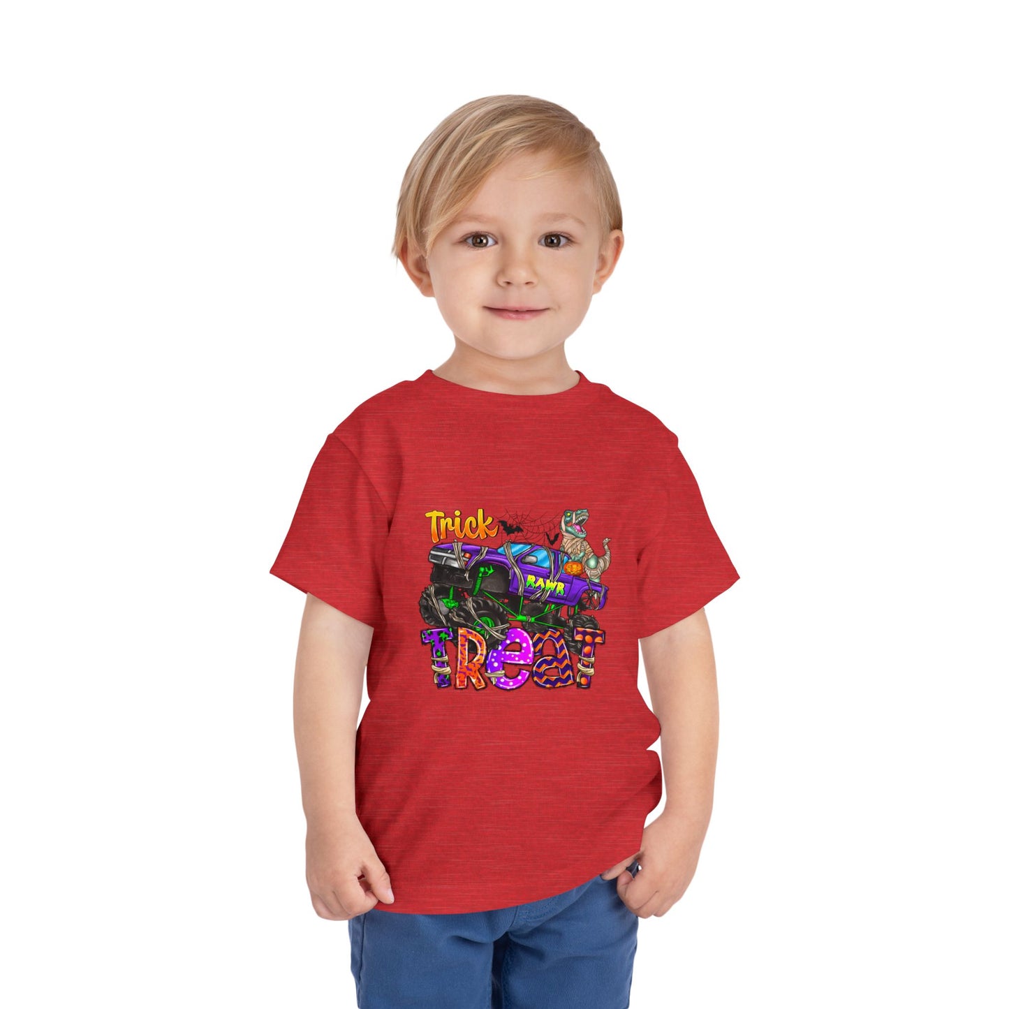 Trick rawr Treat Toddler Short Sleeve Tee