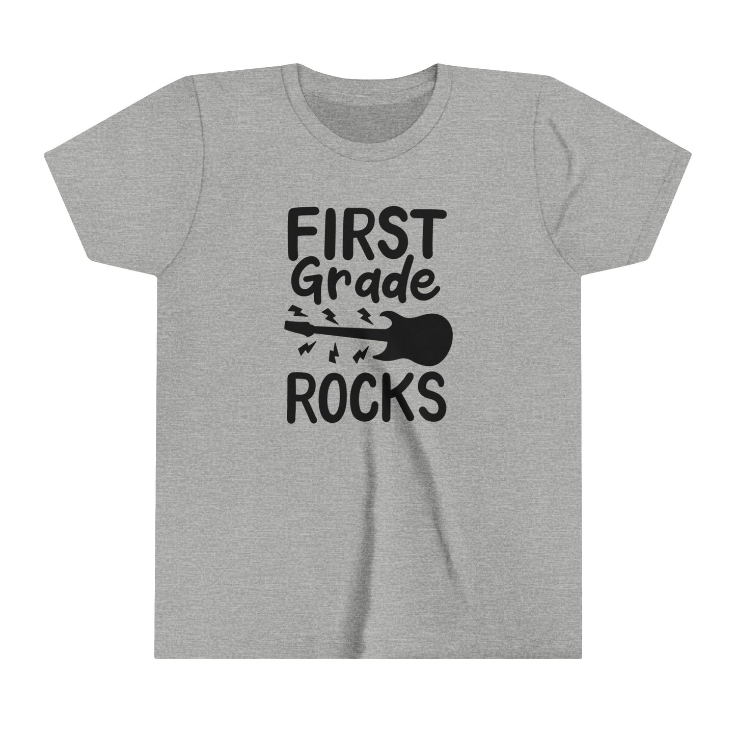 First Grade Rocks Youth Short Sleeve Tee