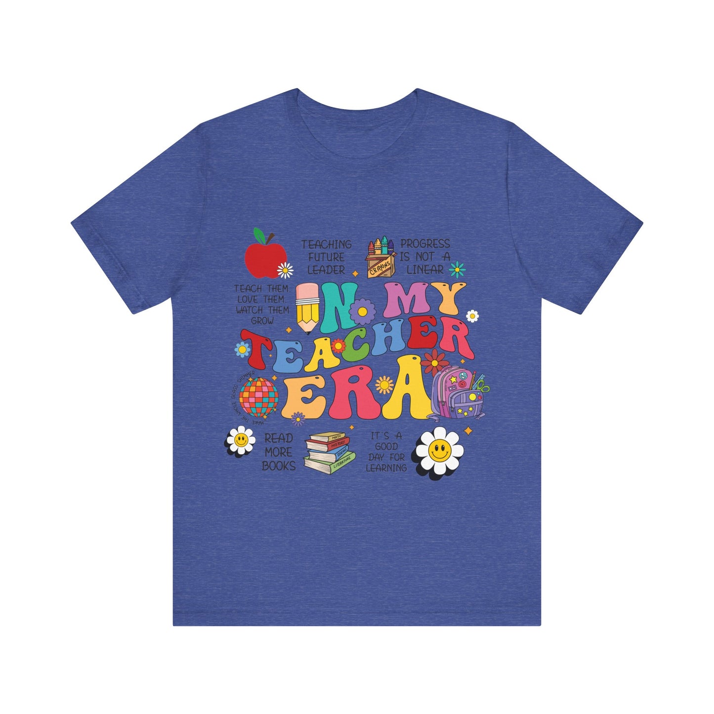 In My Teacher Era Jersey Short Sleeve Tee