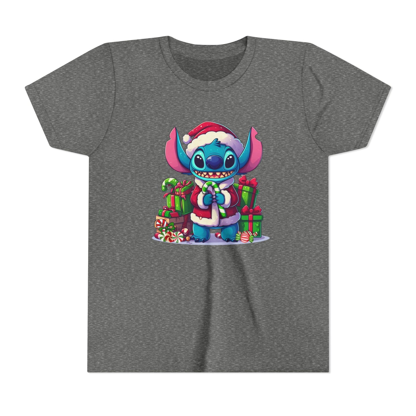 Christmas-Stitch Youth Short Sleeve Tee