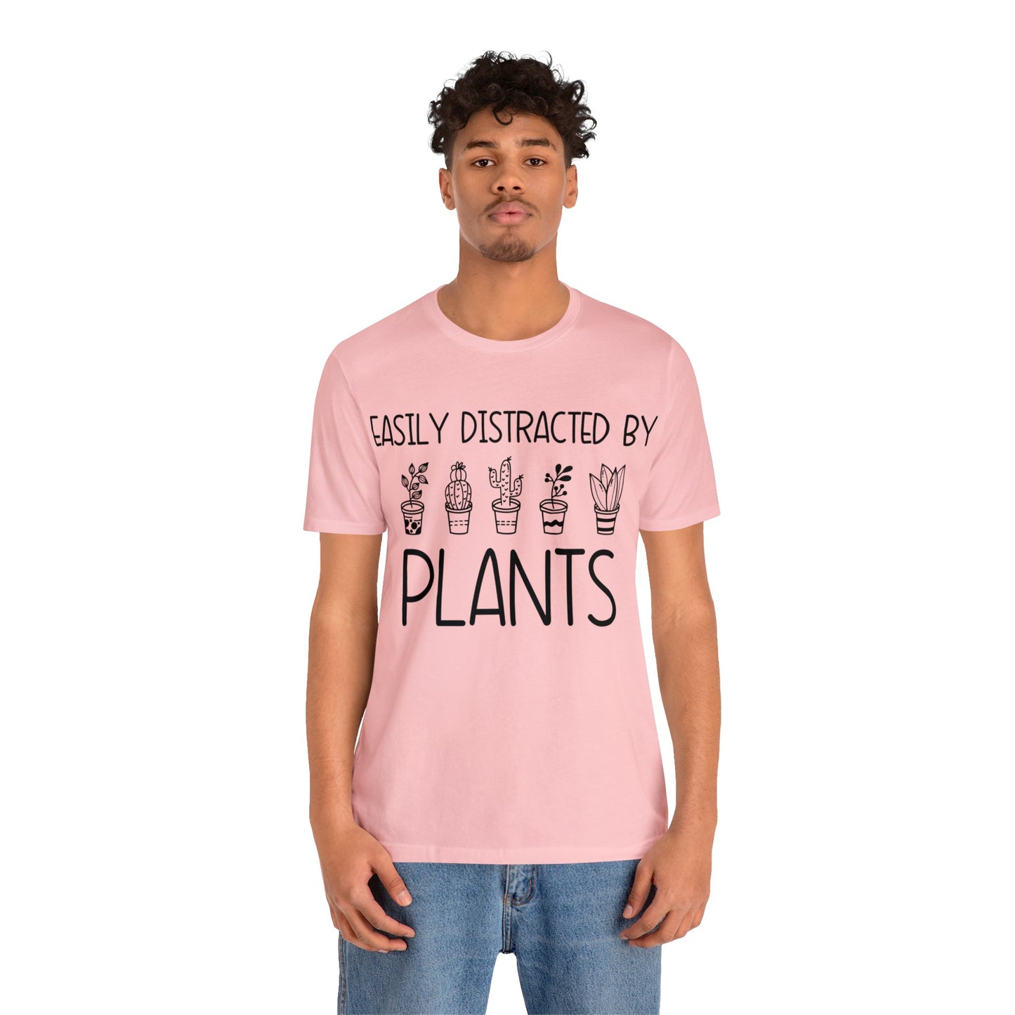 Easily Distracted by Plants Short Sleeve Tee