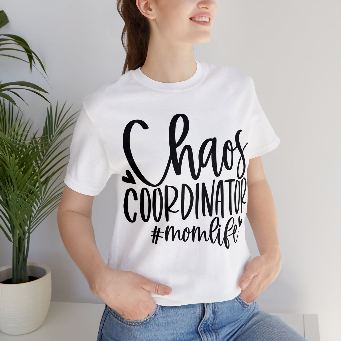 Chaos Coordinator #momlife short sleeve tshirt