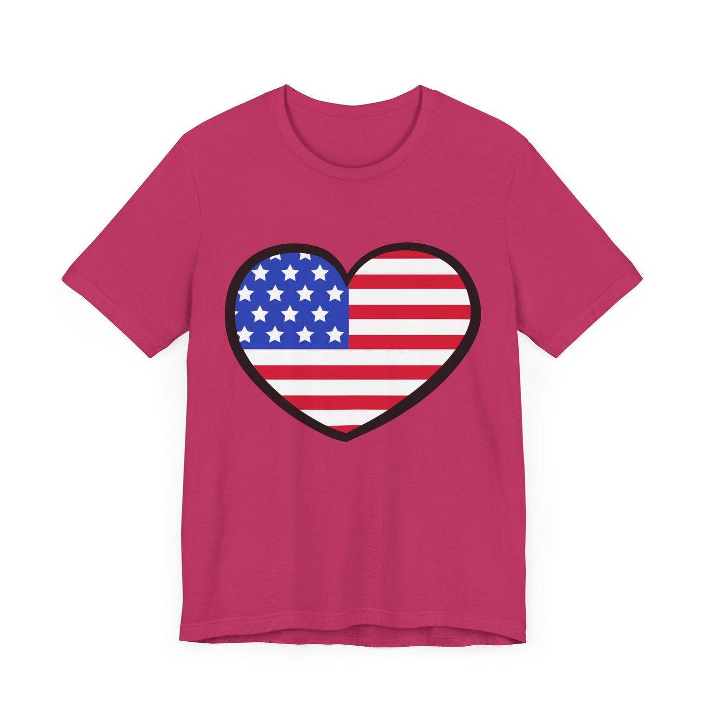 American Heart Jersey Short Sleeve Tee