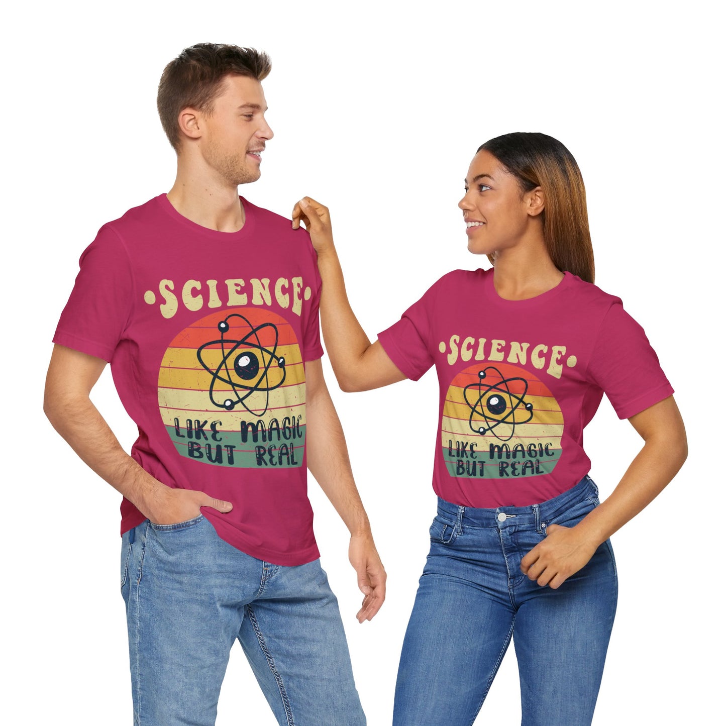 Science Like Magic but Real Jersey Short Sleeve Tee