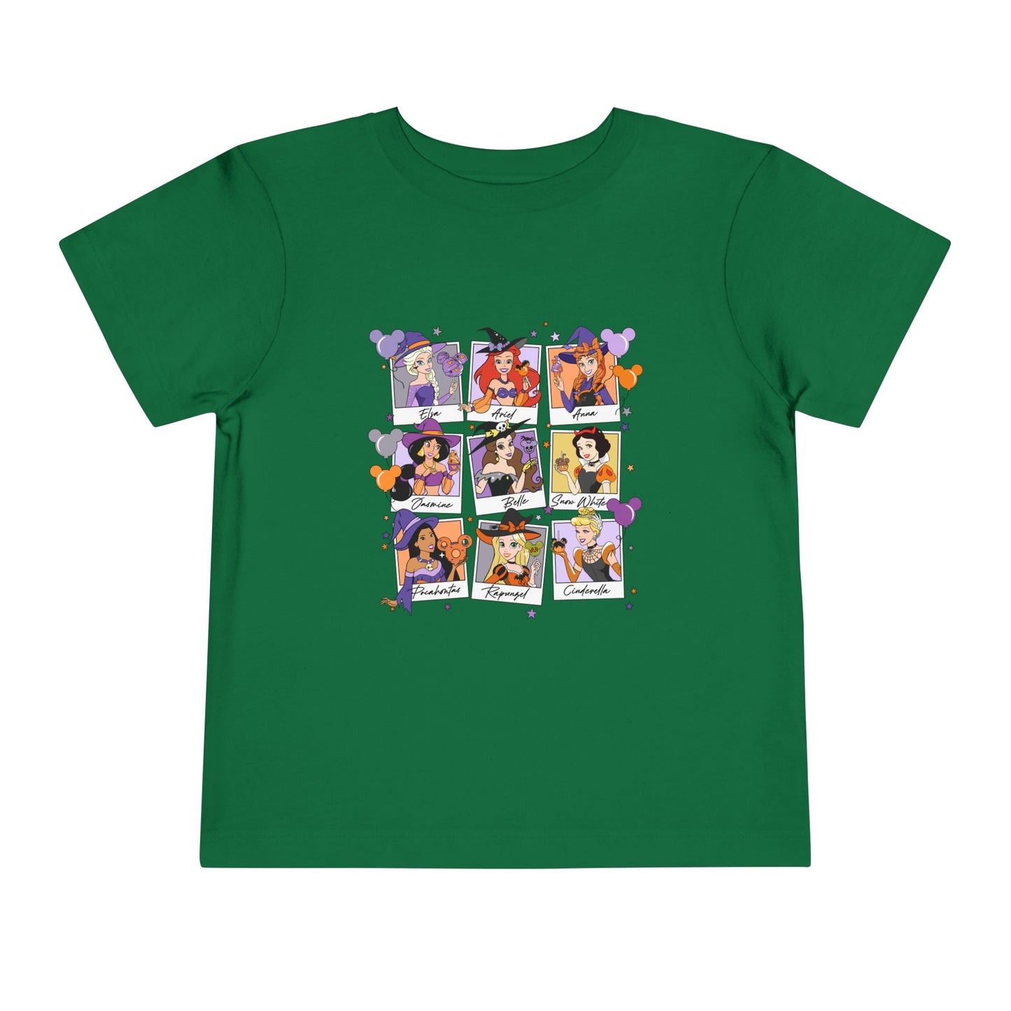 Disney Princess Halloween Toddler Short Sleeve Tee