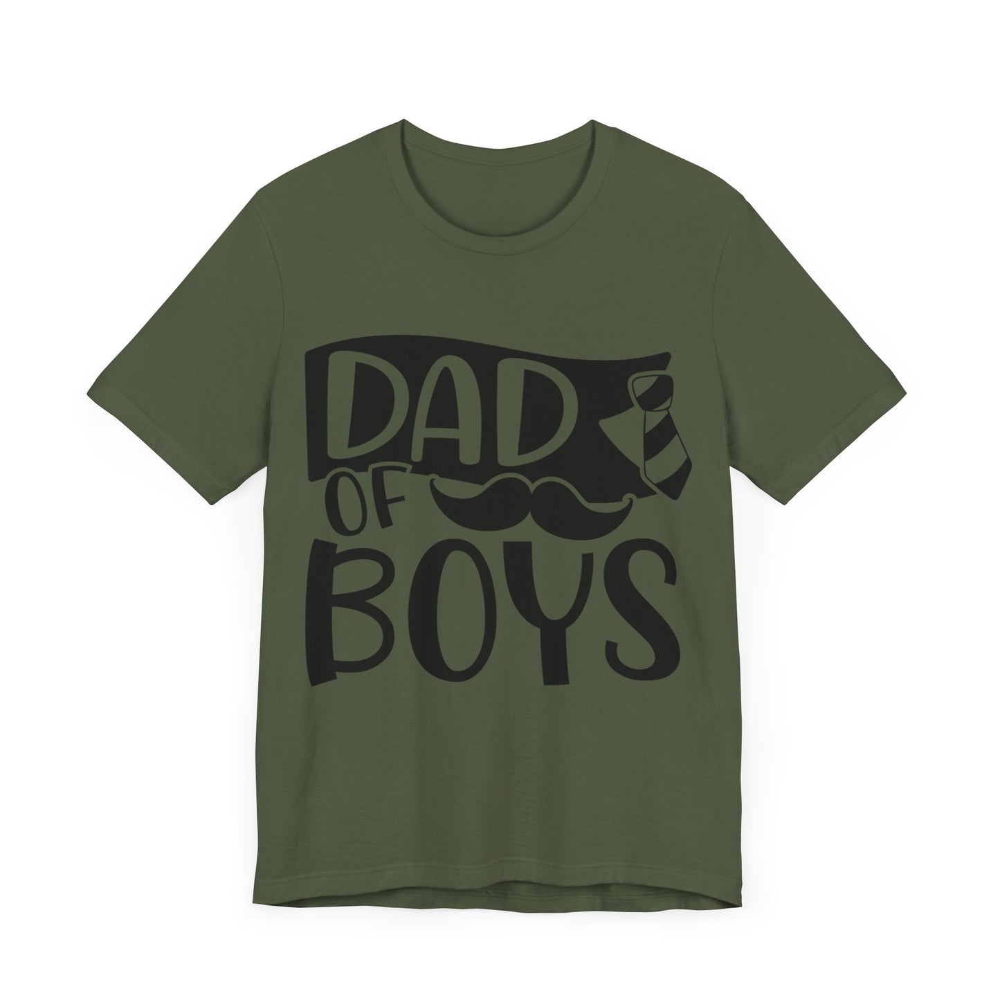 Dad of Boys Jersey Short Sleeve Tee