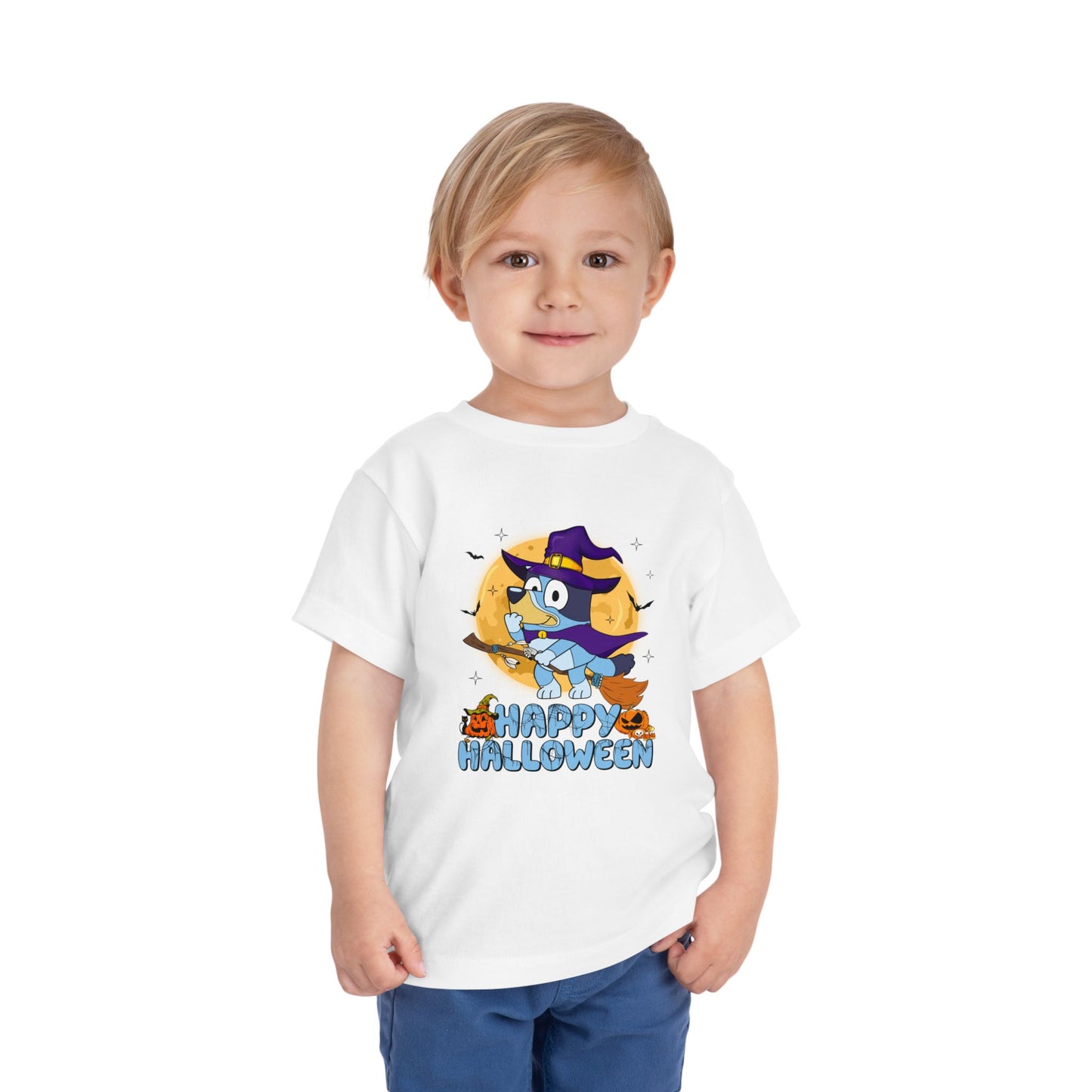 Happy Halloween Toddler Short Sleeve Tee