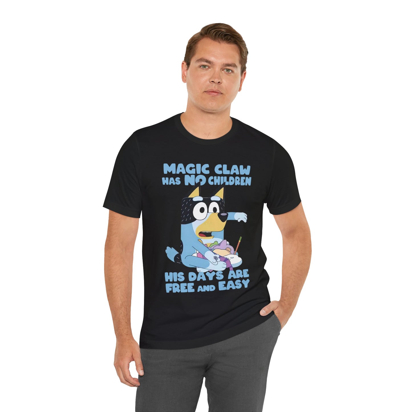Magic claw has no children Short Sleeve Tee
