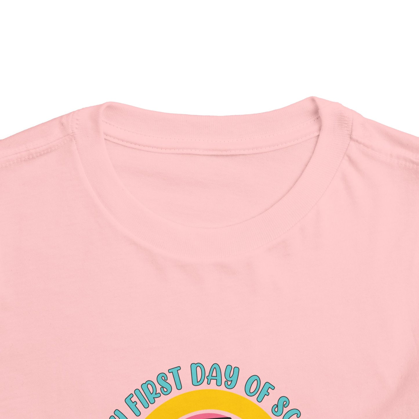 Happy First Day of School - Pre-K Toddler Short Sleeve Tee