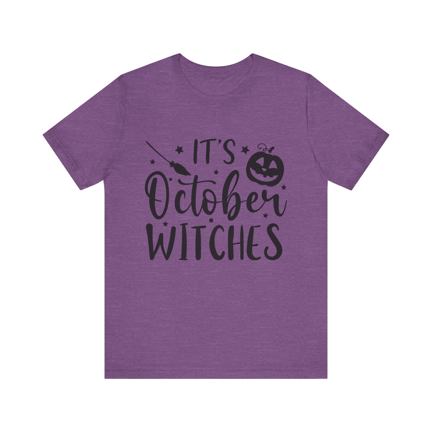 It's October Witches Jersey Short Sleeve Tee