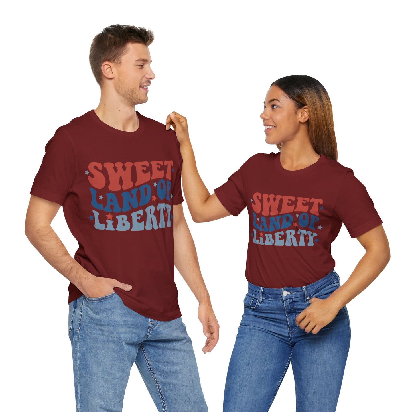 Sweet Land of Liberty Jersey Short Sleeve Tee