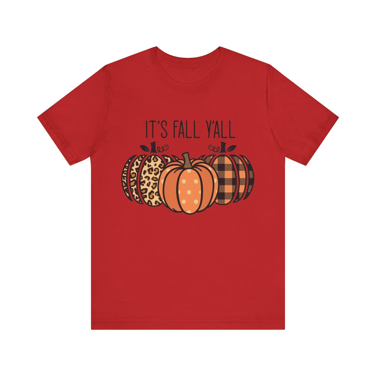 It's Fall Ya'll Jersey Short Sleeve Tee