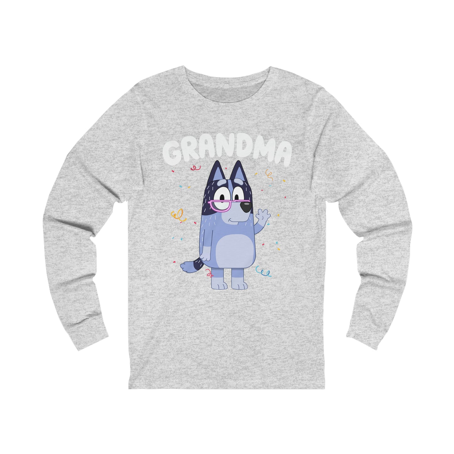 Grandma Bluey Birthday long sleeve Tshirt