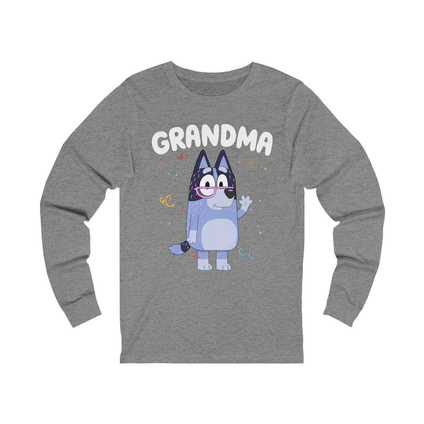 Grandma Bluey Birthday long sleeve Tshirt