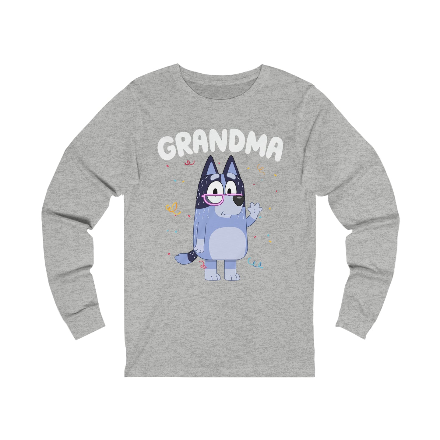 Grandma Bluey Birthday long sleeve Tshirt
