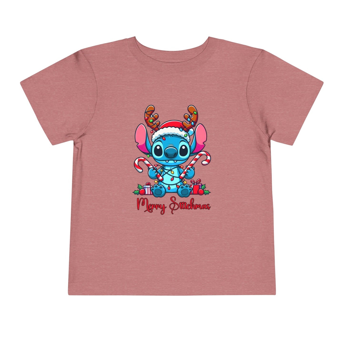 Merry Stitchmas Toddler Short Sleeve Tee