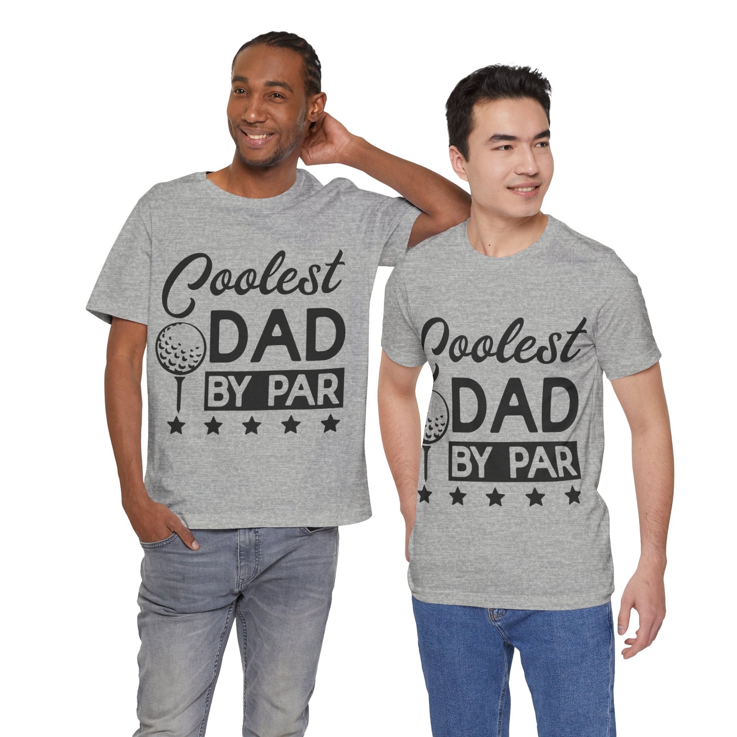 Coolest Dad by Par Jersey Short Sleeve Tee
