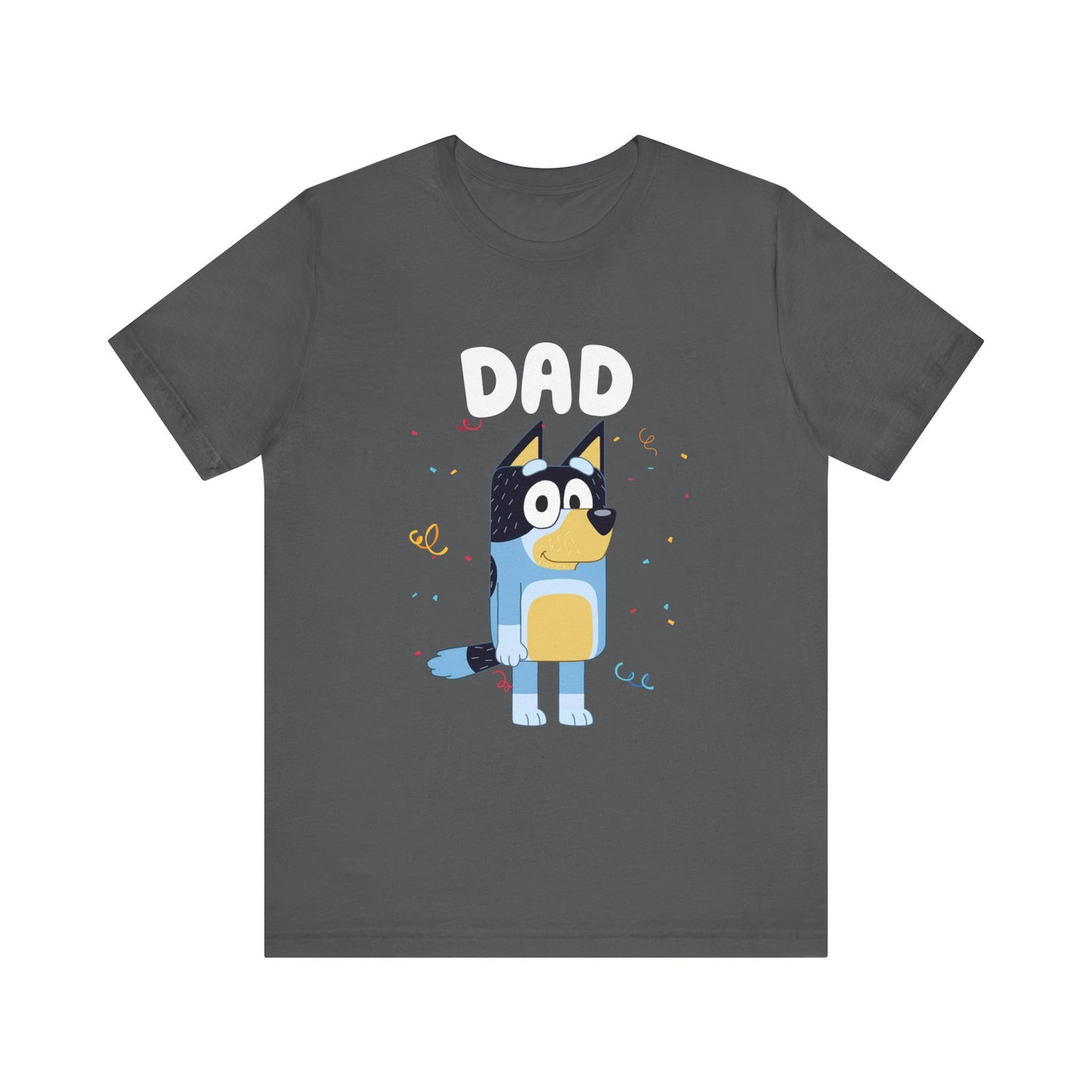 Dad Bluey Birthday Short sleeve Tshirt