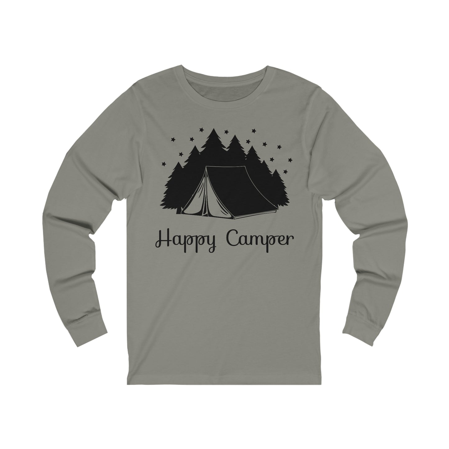 Happy Camper Long Sleeve Tshirt