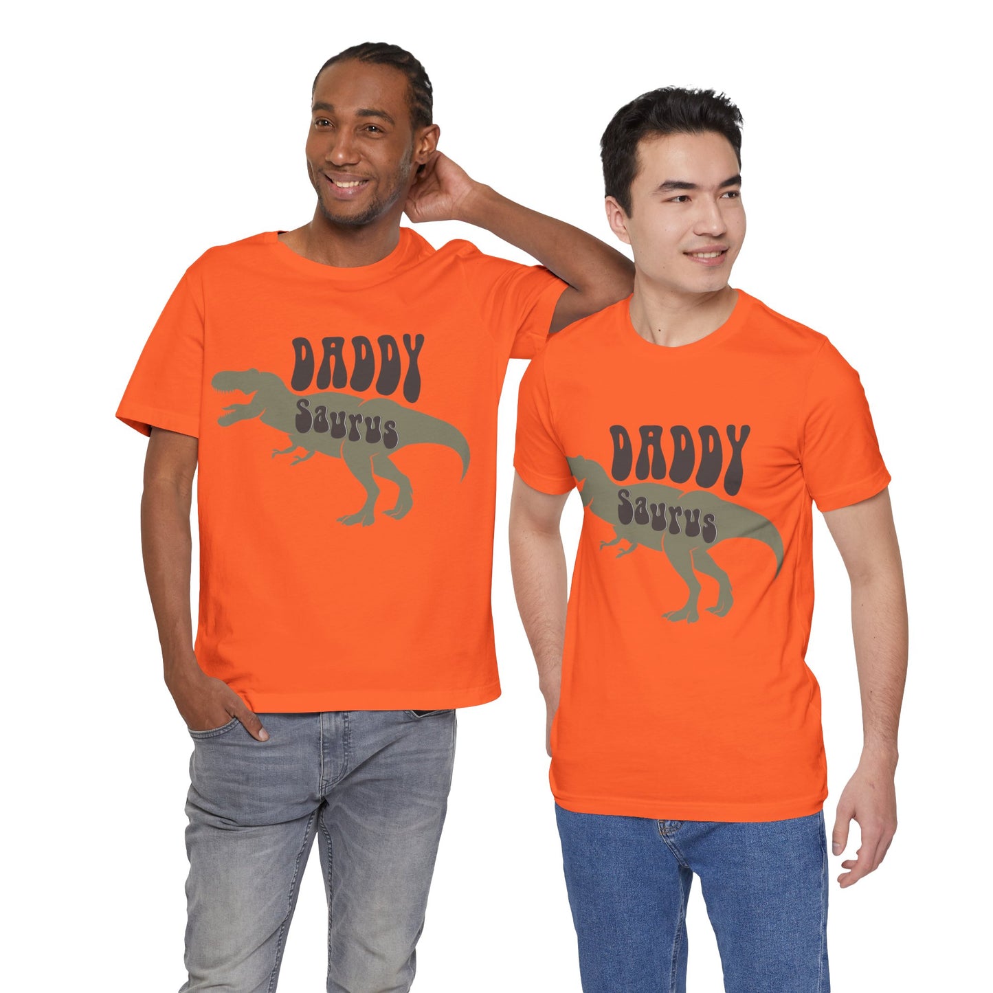 Daddy Saurus Jersey Short Sleeve Tee
