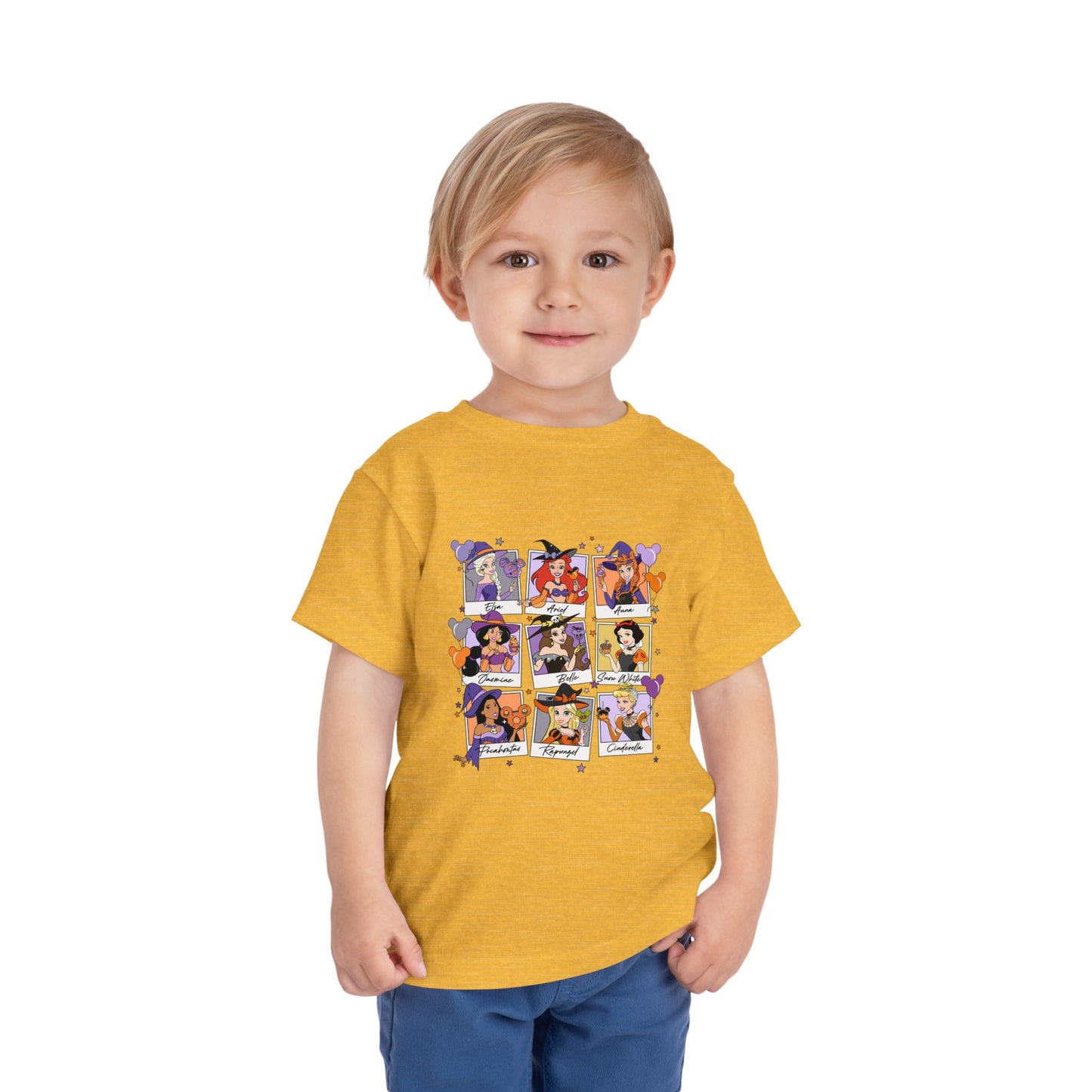 Disney Princess Halloween Toddler Short Sleeve Tee