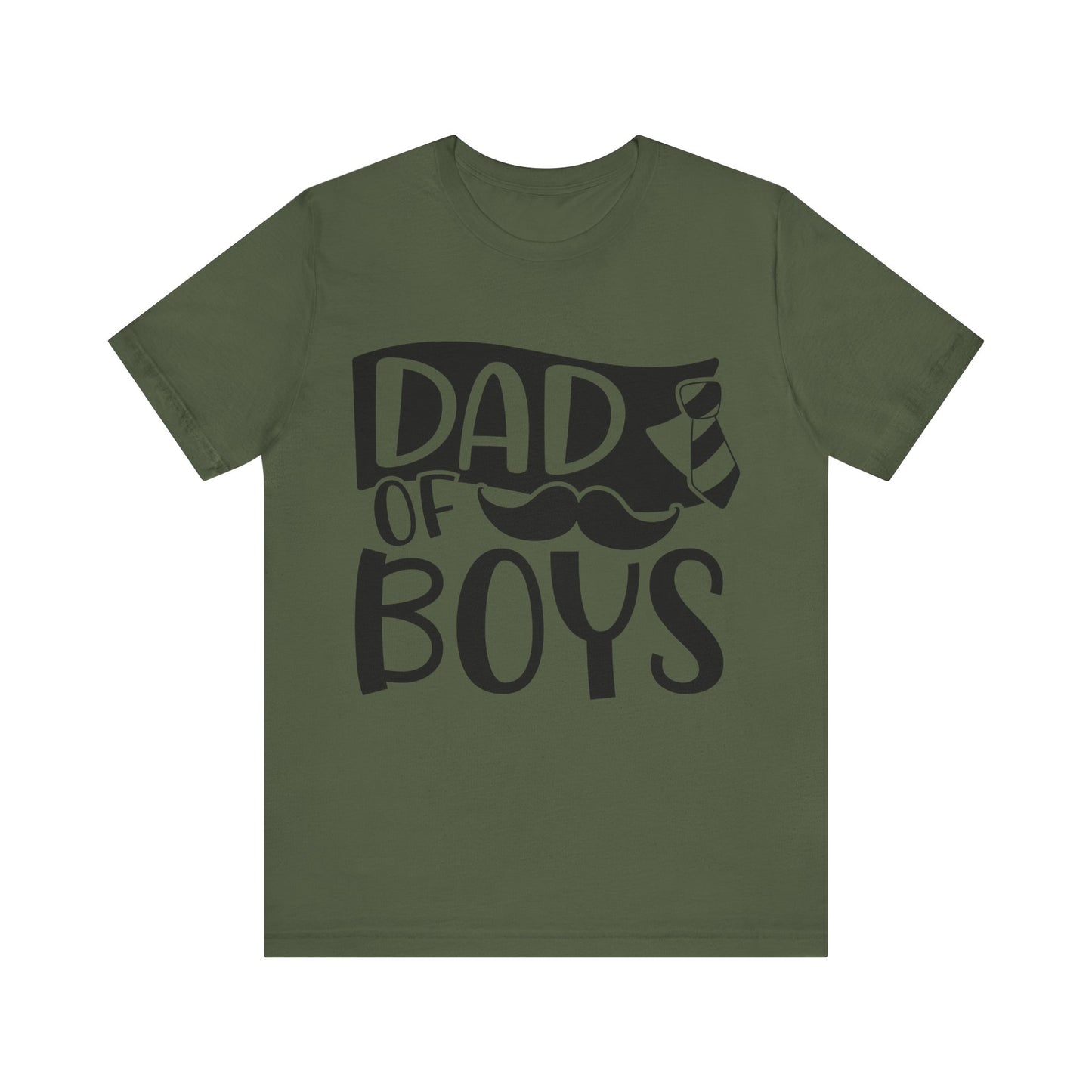 Dad of Boys Jersey Short Sleeve Tee