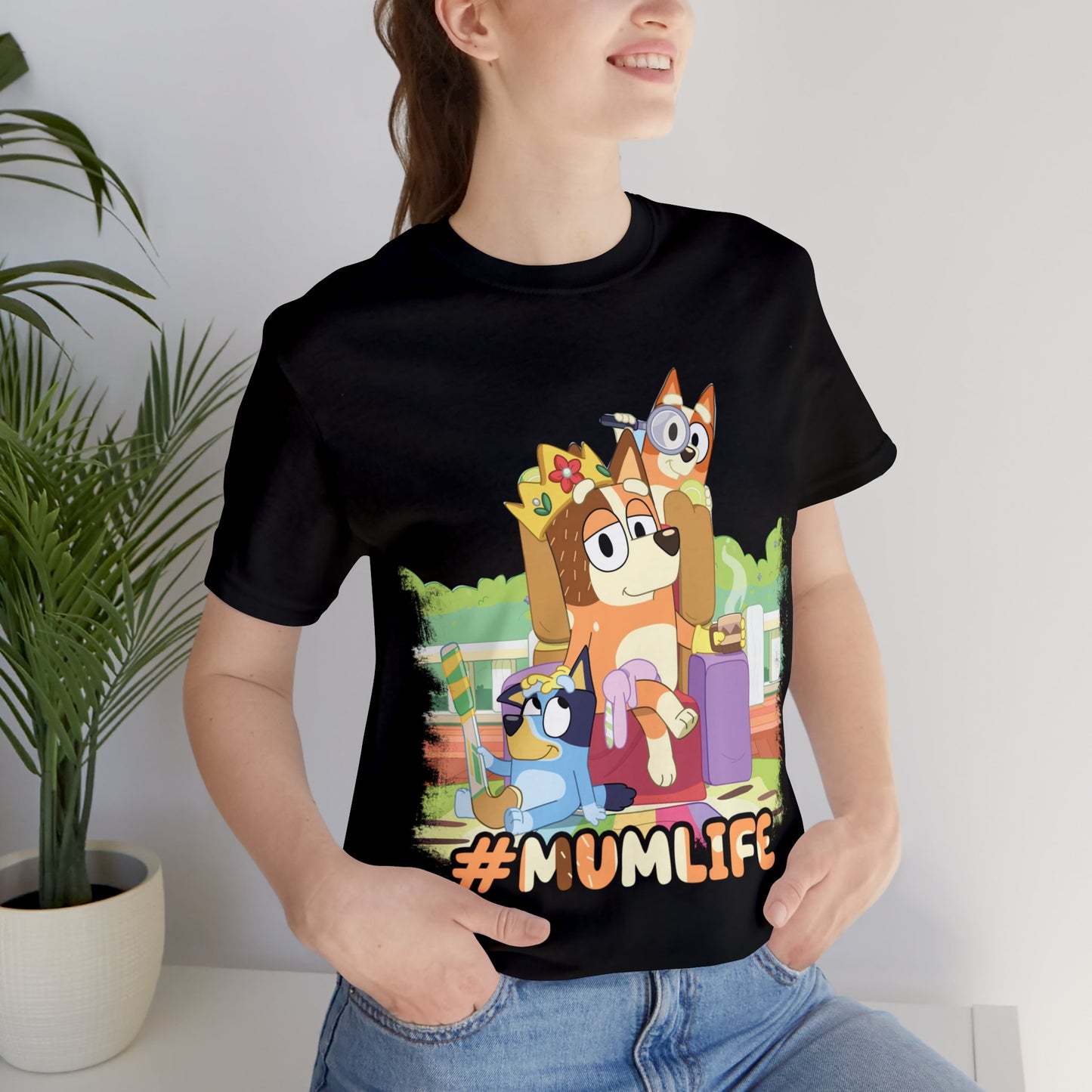 Mum Life Short Sleeve Tshirt