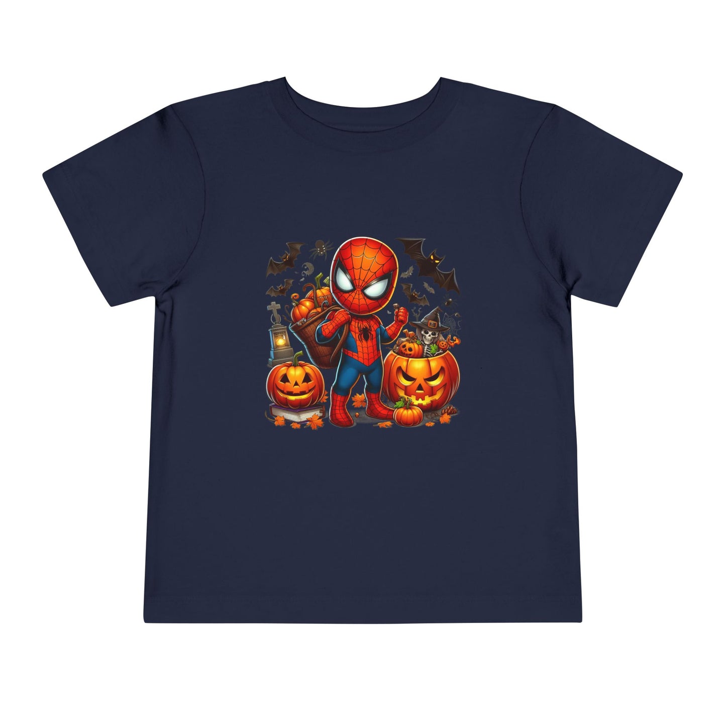 Spiderman Trick or Treat Toddler Short Sleeve Tee