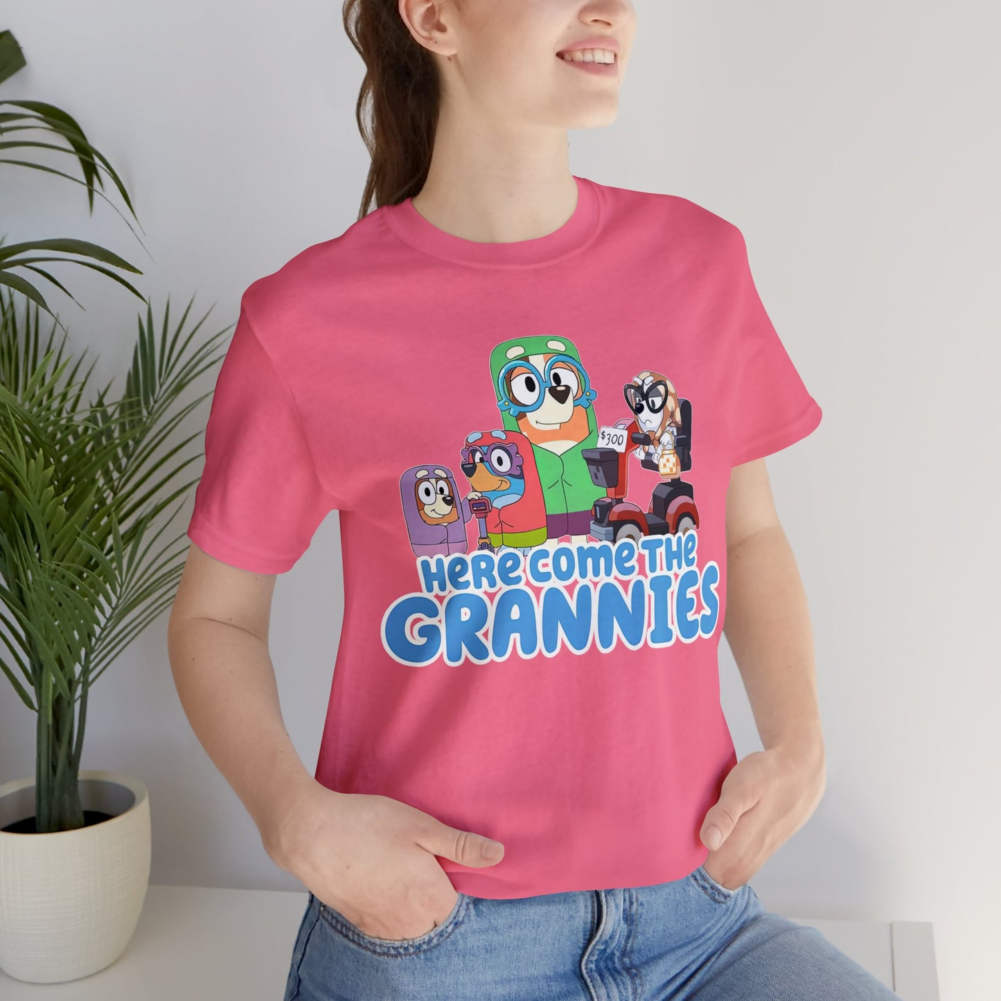 Here Comes the Grannies Short Sleeve Tshirt