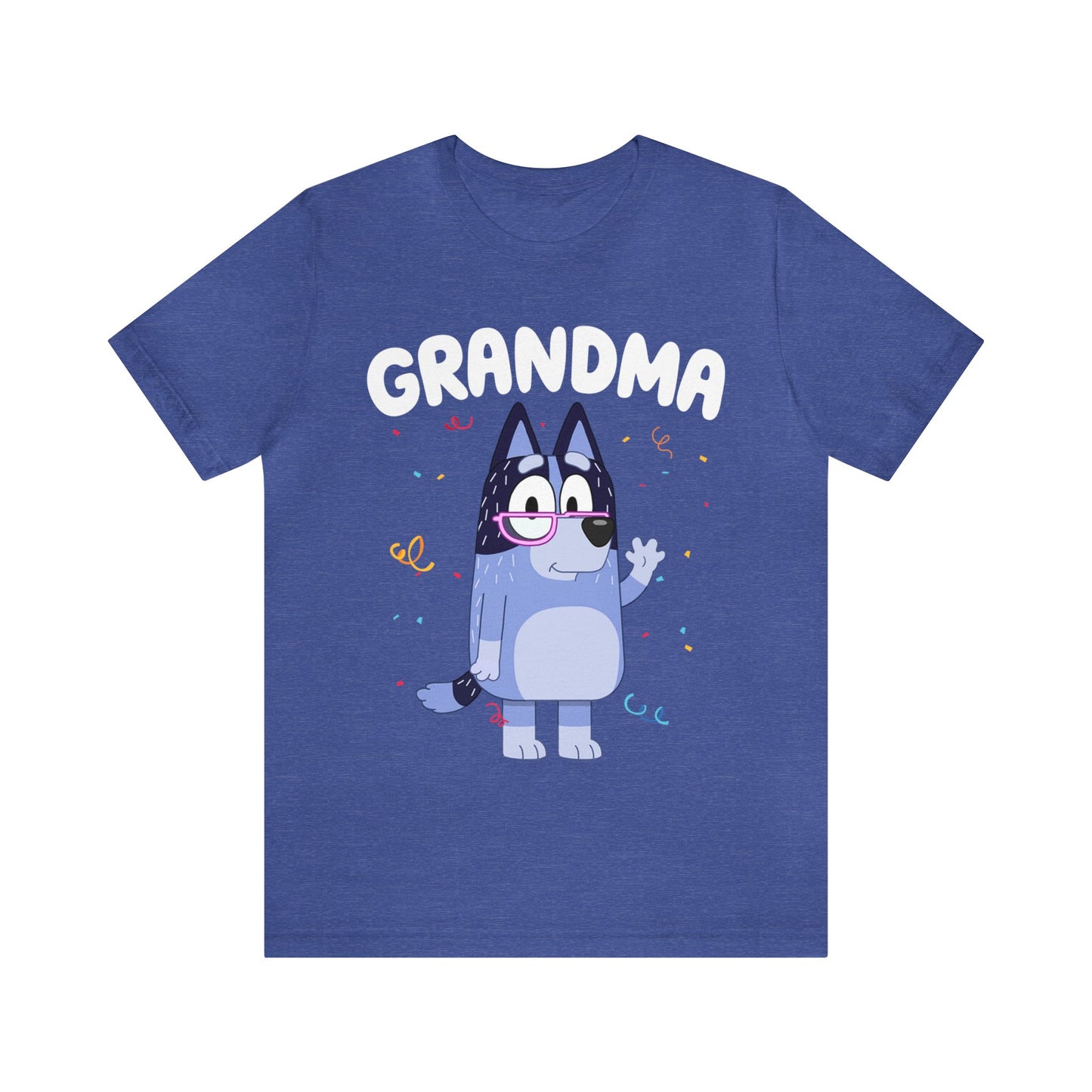 Grandma Bluey Birthday short sleeve Tshirt