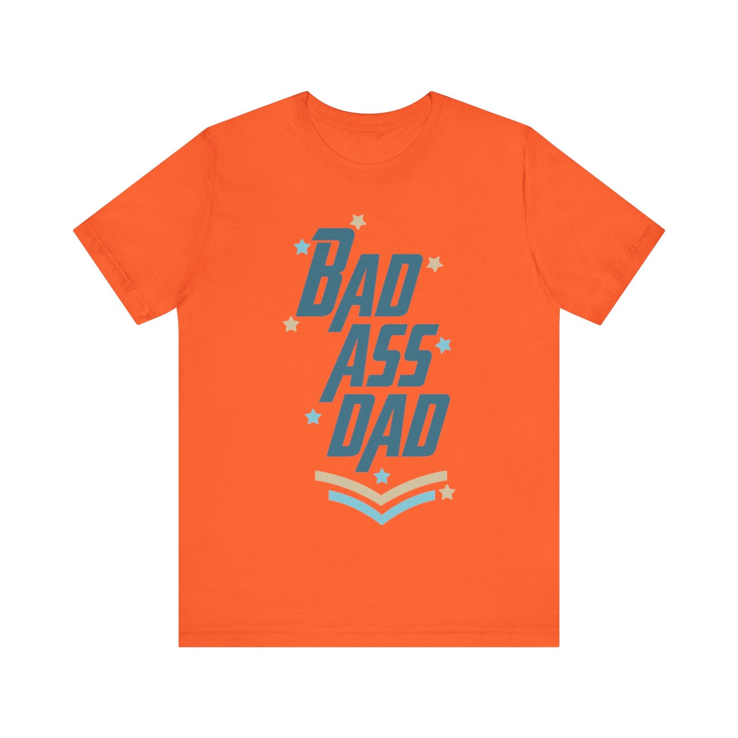 Bad Ass Dad Jersey Short Sleeve Tee