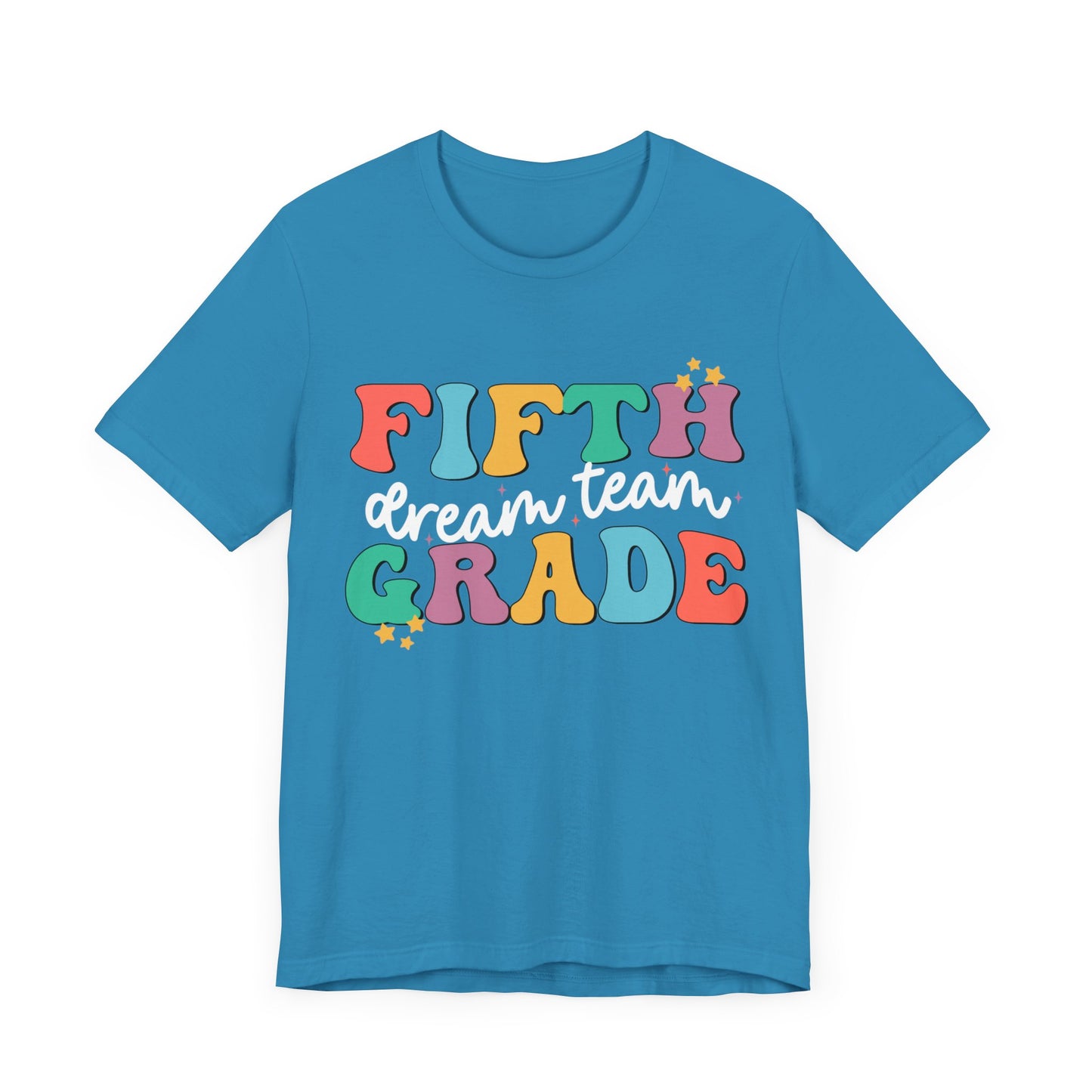 Fifth Grade Dream Team Jersey Short Sleeve Tee