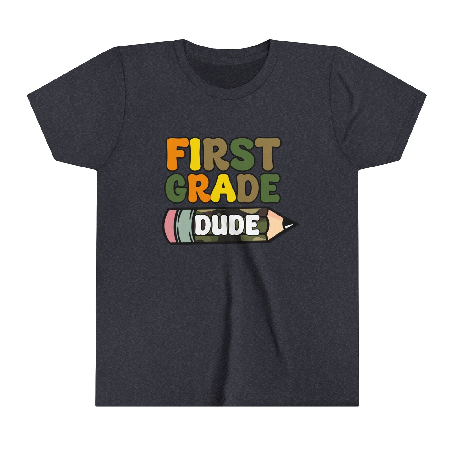 First Grade Dude Youth Short Sleeve Tee