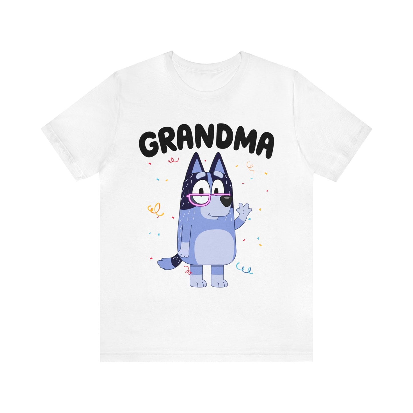 Grandma Bluey Birthday short sleeve Tshirt