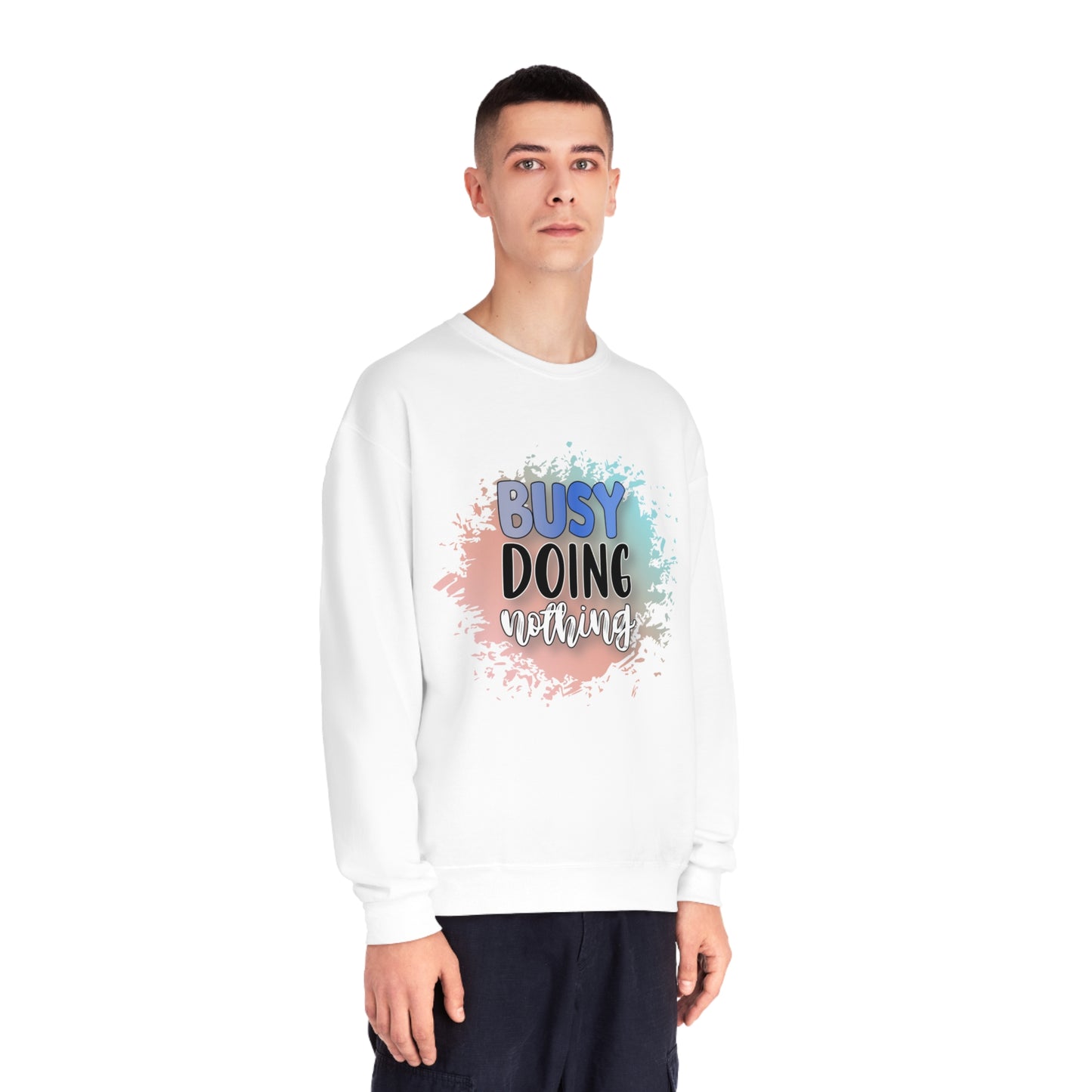 Busy Doing Nothing Crewneck Sweatshirt